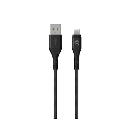 Scipio 4ft Kevlar Lightning to USB-A Braided STLIGHTA4